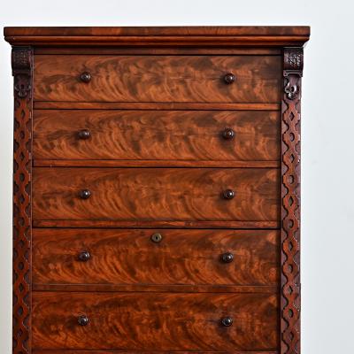 English 19th Century Mahogany Fold down Desk