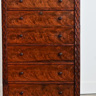 English 19th Century Mahogany Fold down Desk