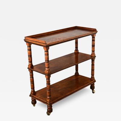 English 19th Century Oak Trolley