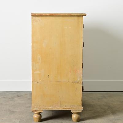 English 19th Century Painted Chest of Drawers