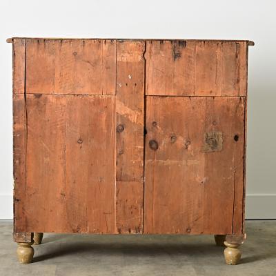 English 19th Century Painted Chest of Drawers