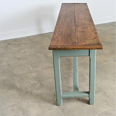 English 19th Century Painted Pine Four drawer Server