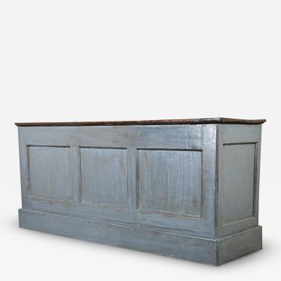 English 19th Century Painted Shop Counter