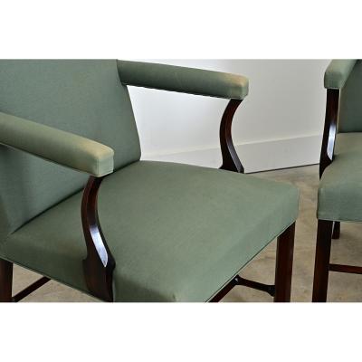 English 19th Century Pair of Georgian Armchairs