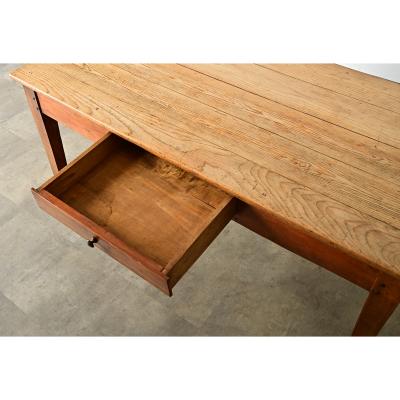 English 19th Century Pine Beech Low Table