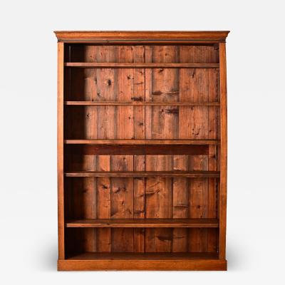 English 19th Century Pine Bookcase
