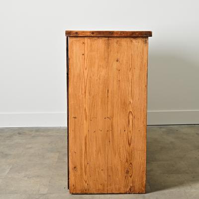 English 19th Century Pine Buffet Dresser