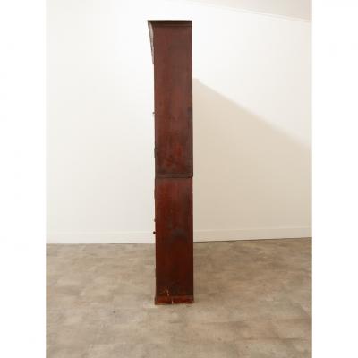 English 19th Century Pine Painted Butler s Pantry