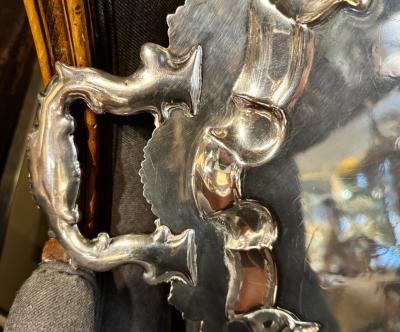 English 19th Century Silver Plated Tea Tray