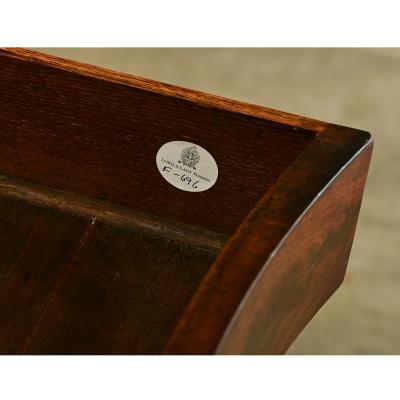 English 19th Century Solid Mahogany Server