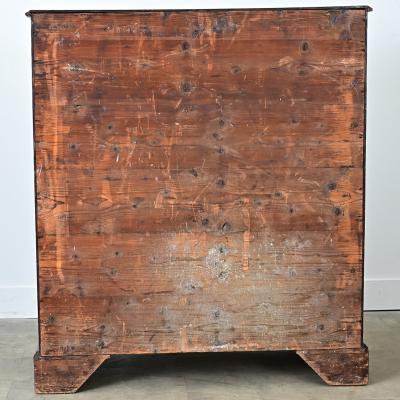 English 19th Century Solid Oak Chest of Drawers