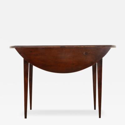 English 19th Century Solid Oak Drop leaf Table