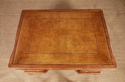 English 19th c Generous Partners Desk