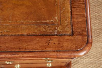 English 19th c Generous Partners Desk