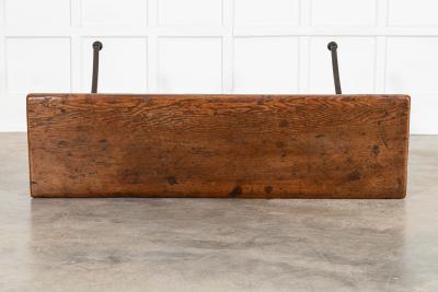 English 19thC Cast Iron Console Table