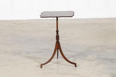 English 19thC Mahogany Side Table