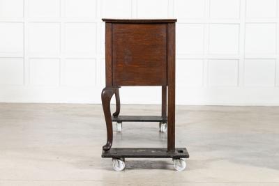 English 19thC Oak Dresser Base