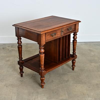 English 20th Century Canterbury Storage Table