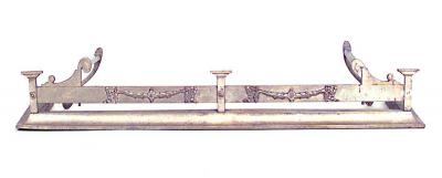 English Adam Brass Fire Fender