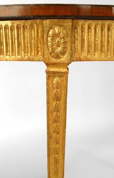 English Adam Style Gilt Console Table