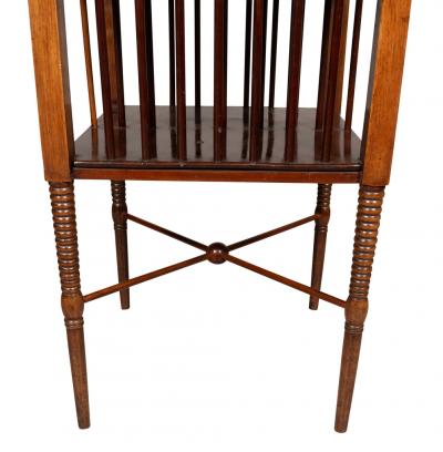 English Aesthetic Mahogany Table Attributed to Godwin