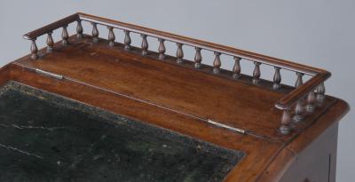 English Antique Late Regency Period Davenport Desk
