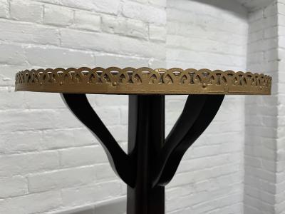 English Antique Mahogany tag re