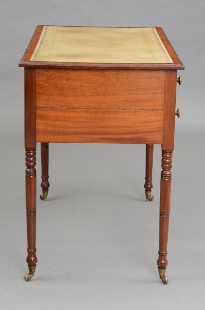 English Antique Regency Mahogany Ladies Writing Desk