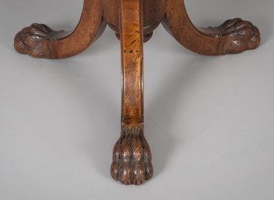 English Antique Regency Revolving Piano Stool