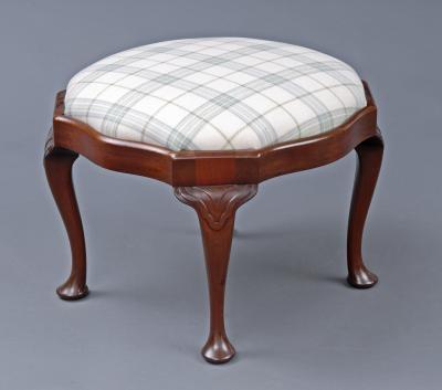 English Antique Victorian Mahogany Stool