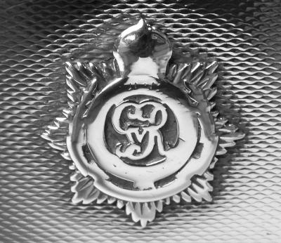 English Art Deco Box Commemorating Royal Army Service Corps 1933