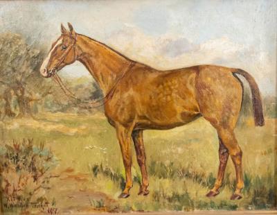 English Art Deco Kit Oil Painting