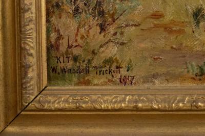 English Art Deco Kit Oil Painting