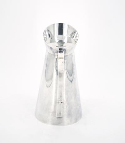 English Art Deco Period Silver Plate Water Jug or Chocolate Pot