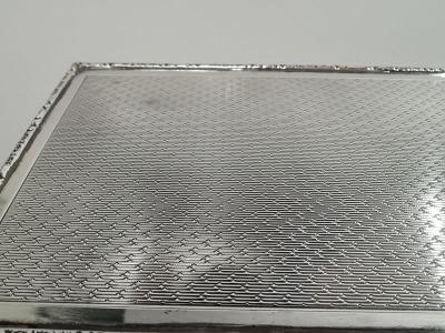 English Art Deco Sterling Silver Box
