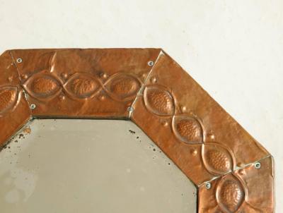 English Arts Crafts Mirror