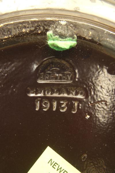 English Arts and Crafts Ceramic Gilt Pot