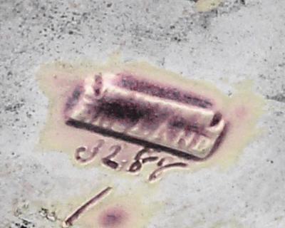 English Arts and Crafts Porcelain Minton Pot