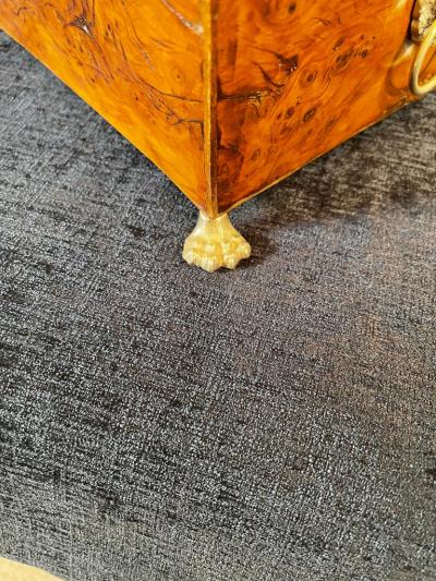 English Birdseye Maple Sewing Box