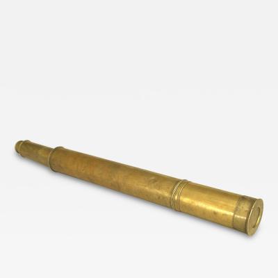 English Brass Hand Held Telescope