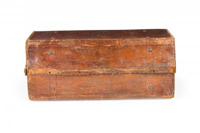 English Brown Leather Valise