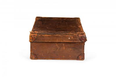 English Brown Leather Valise