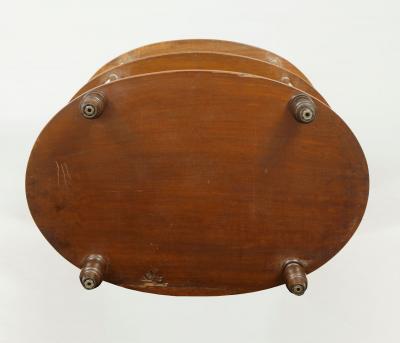 English Campaign Three Tier Stand or Side Table