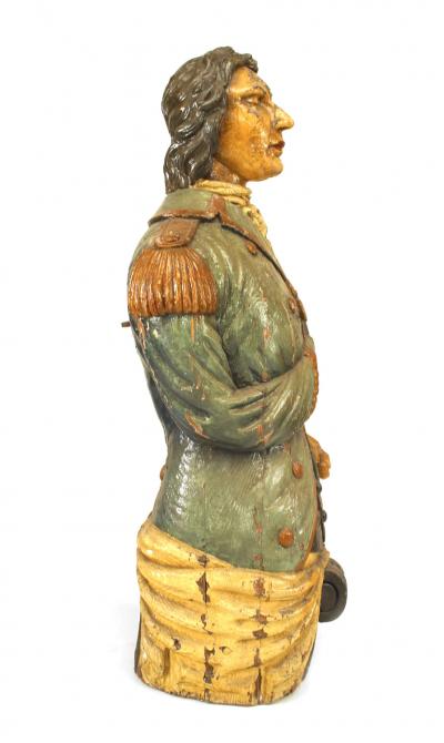 English Carved Figurehead of Lord Nelson