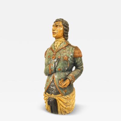 English Carved Figurehead of Lord Nelson