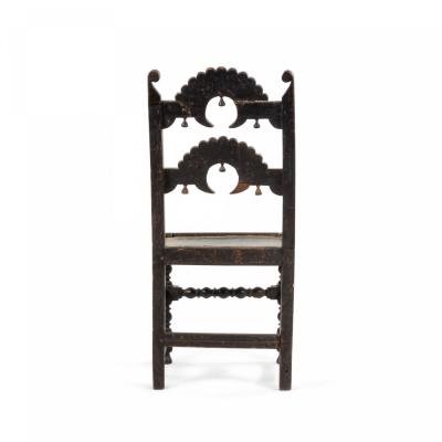 English Charles II Derbyshire Side Chair
