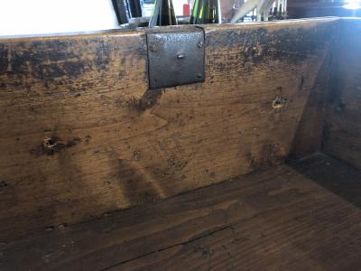 English Charles II Oak Long low Dresser Sideboard ca 1670