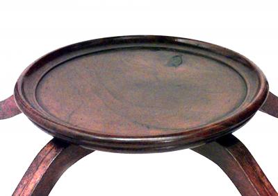 English Chinese Chippendale Mahogany End Table