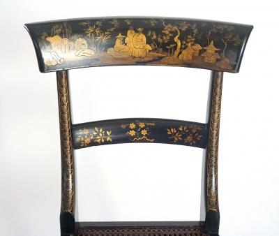 English Chinoiserie Chairs Ex Mabel Brady Garvan Collection Yale circa 1835