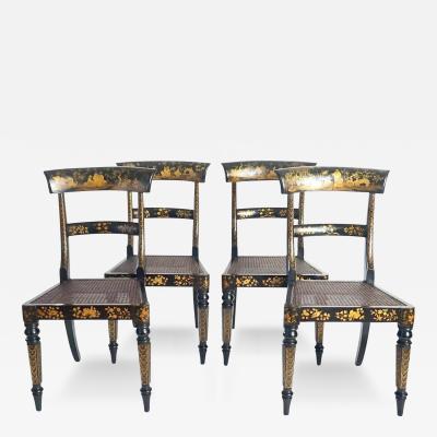 English Chinoiserie Chairs Ex Mabel Brady Garvan Collection Yale circa 1835